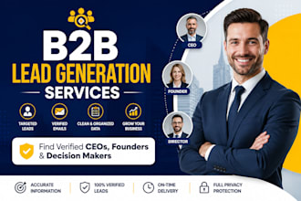find decision makers, ceos, and business contacts