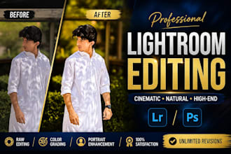 edit raw wedding and portrait photos