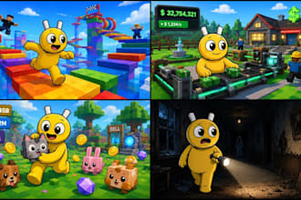 create custom 2d or 3d cartoon avatar and gaming character