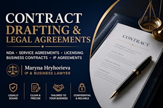 draft and review business contracts and legal agreement