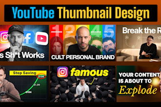 design youtube thumbnail that attract viewers and gets click