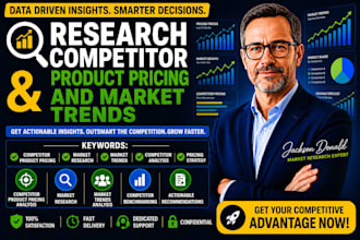 research competitor product pricing and market trends