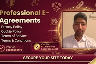 write or review gdpr compliant privacy policy terms and conditions