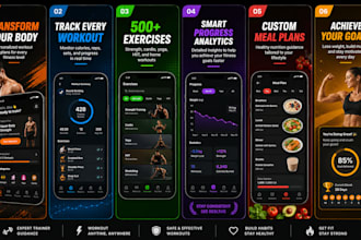 create eye catching app store and play store screenshot designs