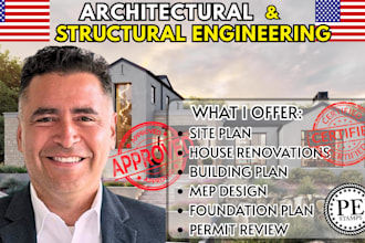 create architectural building plans, site plans, and mep design tx ca ga nc