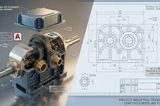 do professional mechanical drafting, 2d cad, and 3d modeling