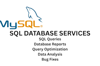 write sql queries and database reports