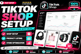 setup tiktok shop list products and optimize your store for sales