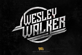 design a logo for your gothic or rock band
