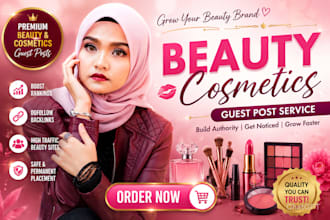 publish a USA skincare, beauty ,and cosmetics websites
