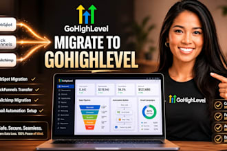 migrate your hubspot, clickfunnels, and mailchimp to gohighlevel email marketing