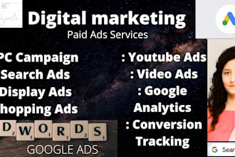 set up and optimize profitable google ads PPC for roas