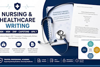 do nursing, healthcare and public health research, capstone and dnp writing