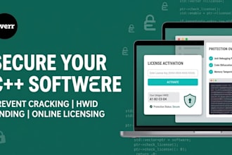provide professional cpp software security and protection