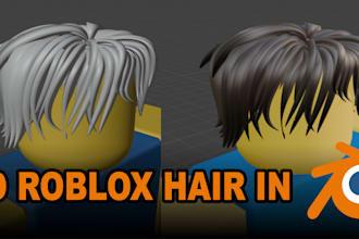 make roblox 3d hair