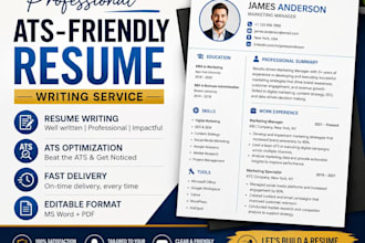 write a professional ats friendly resume