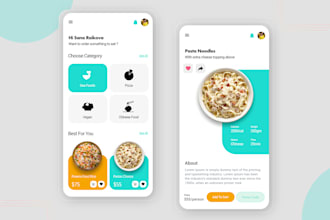 design mobile app UI UX design for ios and android