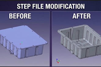 convert, update, or edit your 3d step files