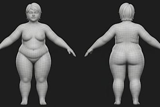 retopology 3d model uv unwrap uv mapping, texturing or rigging, blender 3d model