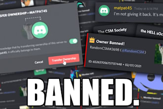 discord banning, discord mass dm, report discord bulk dmca, ig, fb, banning acc