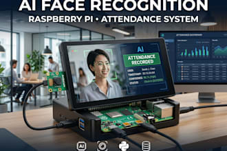 build ai powered raspberry pi face recognition and attendance systems