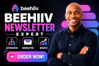 build email automations and welcome sequences in beehiiv newsletter, automation