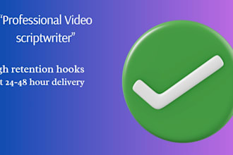 write the script for the content