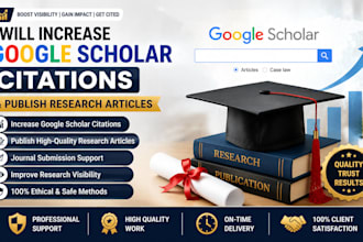 increase google scholar citations and public research articles
