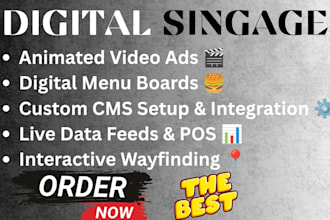 design best digital billboard, outdoor signage, yard sign, and roll up banner