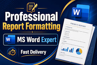 format your report assignment and document professionally