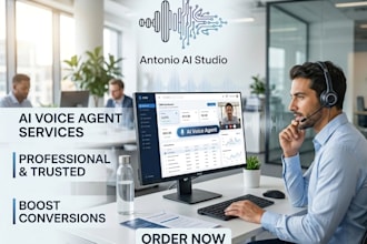 build an ai voice agent for calls, appointments, customer support and sales