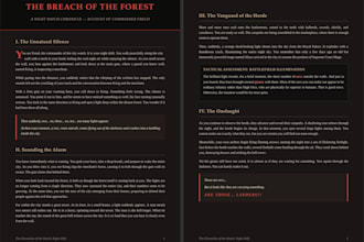 write immersive battle scenarios and events for your world