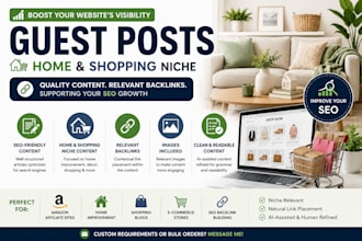 publish guest posts on my website
