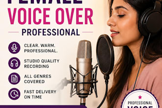 do voice overs in urdu in impressive female voice