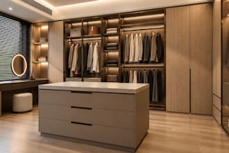 design your walk in closet, wardrobe, bedroom with ai assisted 3d visualization