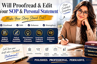 handle your personal statement, college admission essay, or statement of purpose