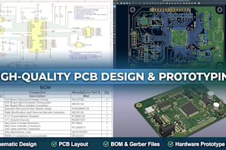 design high quality pcb boards and hardware prototypes