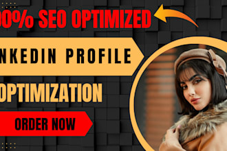 do linkedin profile creation and optimzation