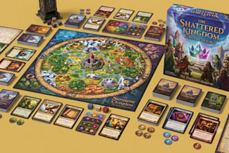 provide professional board game design, 3d prototyping, and rulebook layout