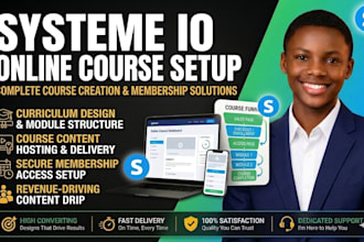systeme io webite clickfunnel gohighlevel, samcart, funnelish, kajabi automation