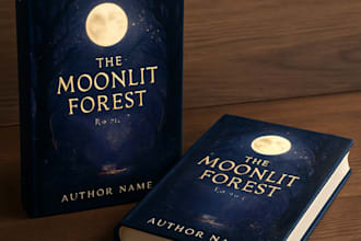 design a professional ebook or book cover for selfpublishing