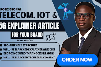 write a clear, engaging 5g or iot explainer article for your telecom brand