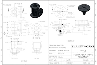 3d cad design, product design, technical drawing, mechanical cad for 3d printing