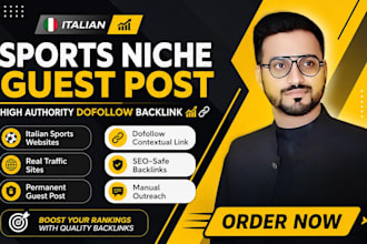 do high da italian guest post in italian sports niche blog