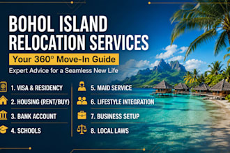 guide your relocation to bohol island