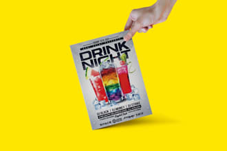 design a flyer, brochure, banner, leaflet under 24 hours