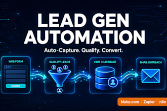 build an automated lead gen system to find and qualify prospects