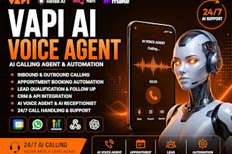 setup retell ai voice agent, bland ai calling agent, make com, n8n ai agent