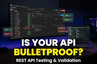 do rest API testing and validation for your web application
