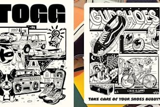 draw fun, playful doodles and simple illustrations